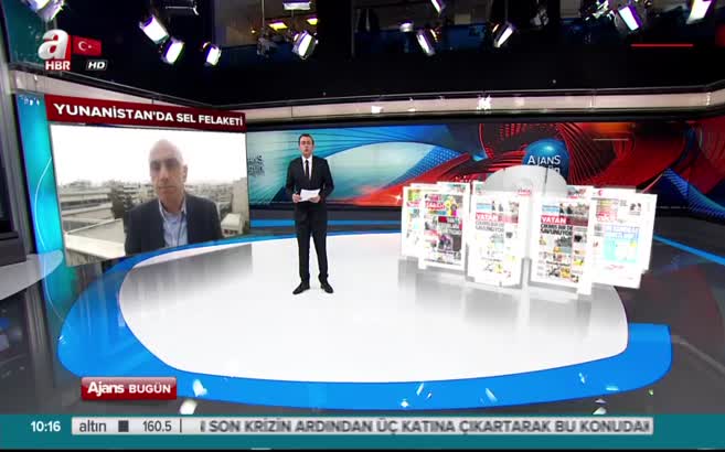 Yunanistan'da büyük sel felaketi
