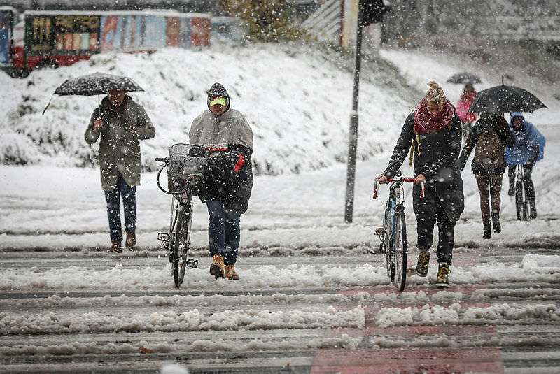 Sıcaklık tek haneye iniyor! Kar kapıda