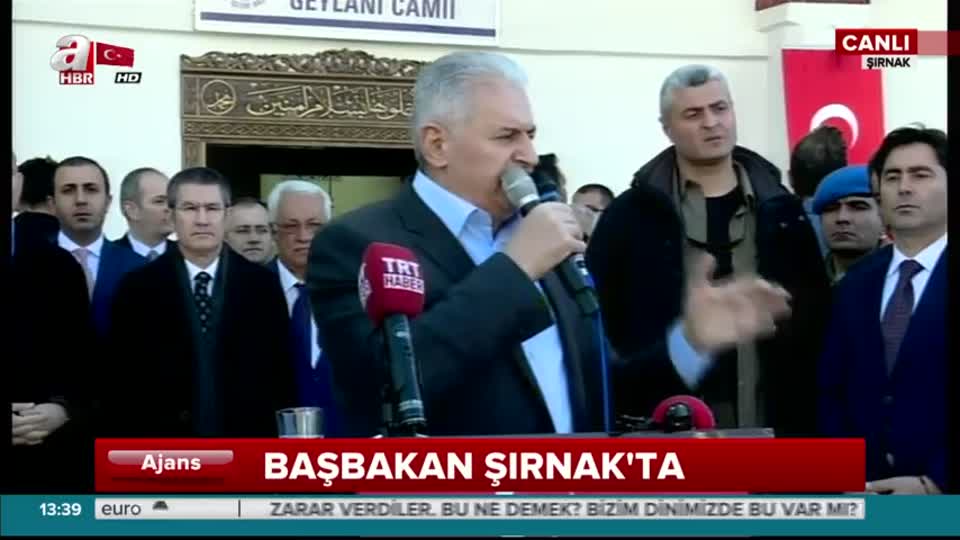 Başbakan Binali Yıldırım’dan Şırnak’ta flaş mesajlar