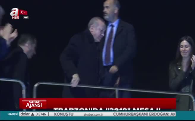 Cumhurbaşkanı Erdoğan’dan Trabzon’da “2019” mesajı