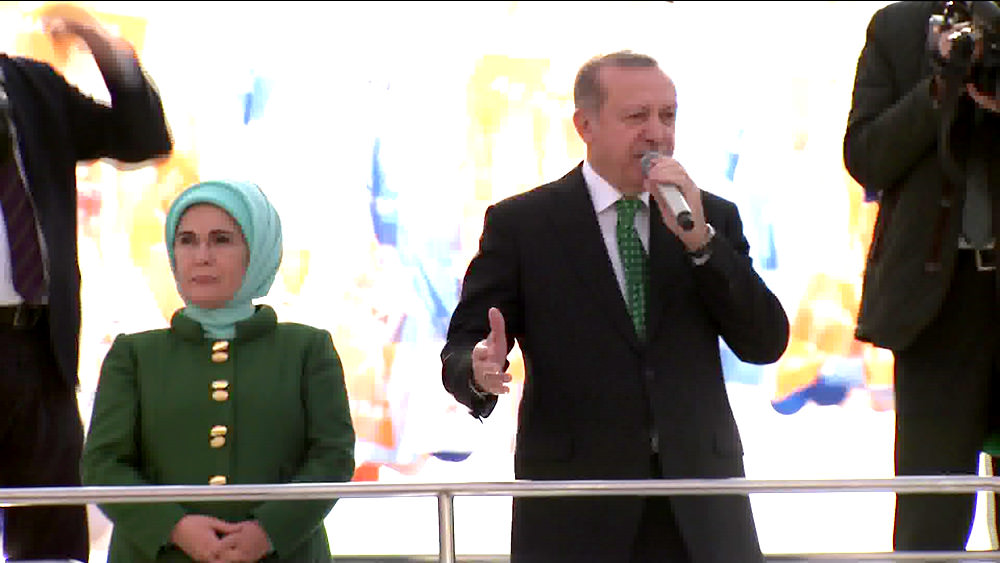 Cumhurbaşkanı Erdoğan, Rize'de konuştu