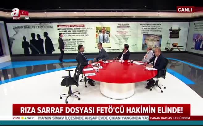 Rıza Sarraf davası hakimi FETÖ sempozyumunda