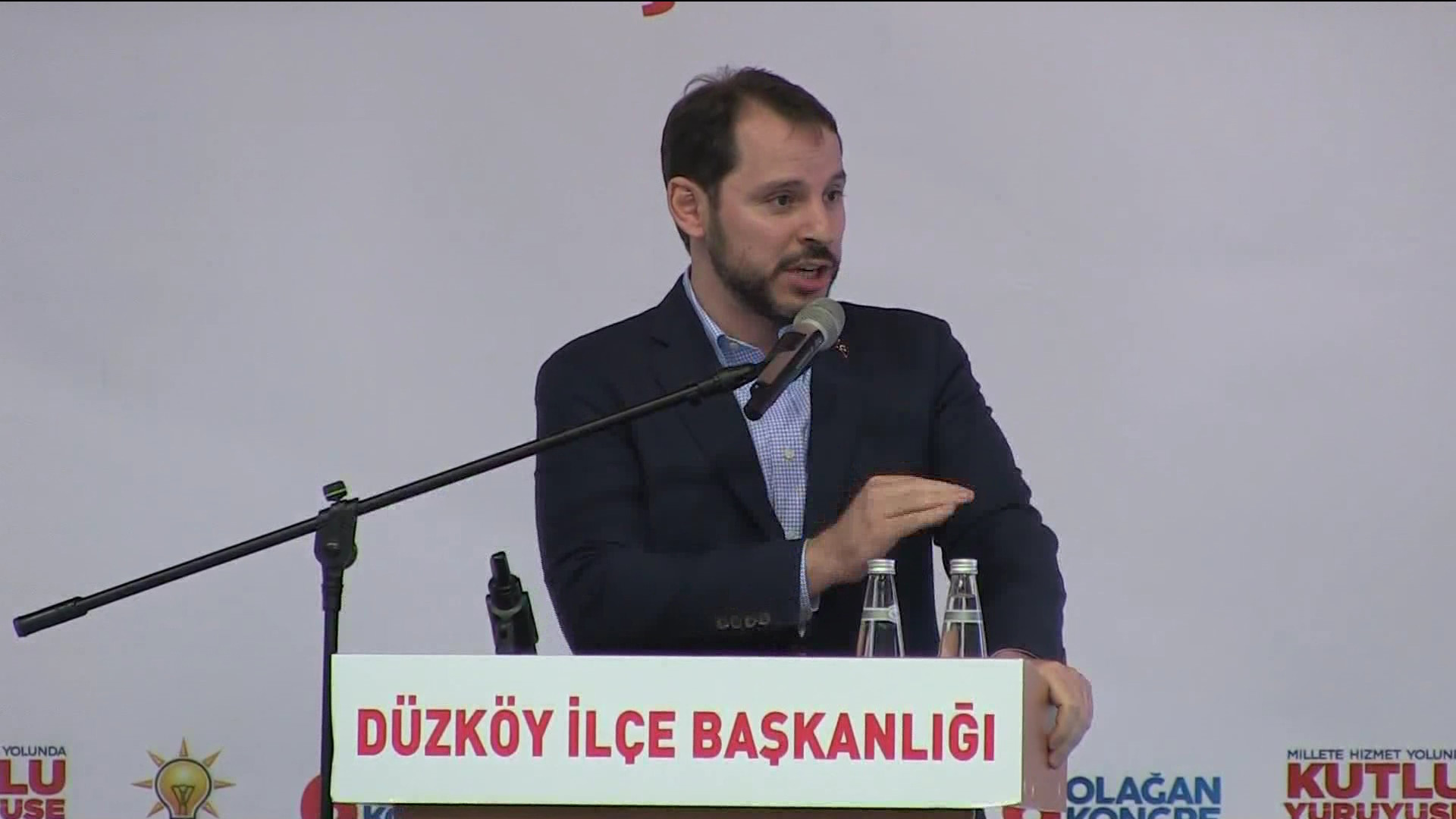 Enerji Bakanı Albayrak: Bu bayrağı yakanı gömeriz biz gömeriz