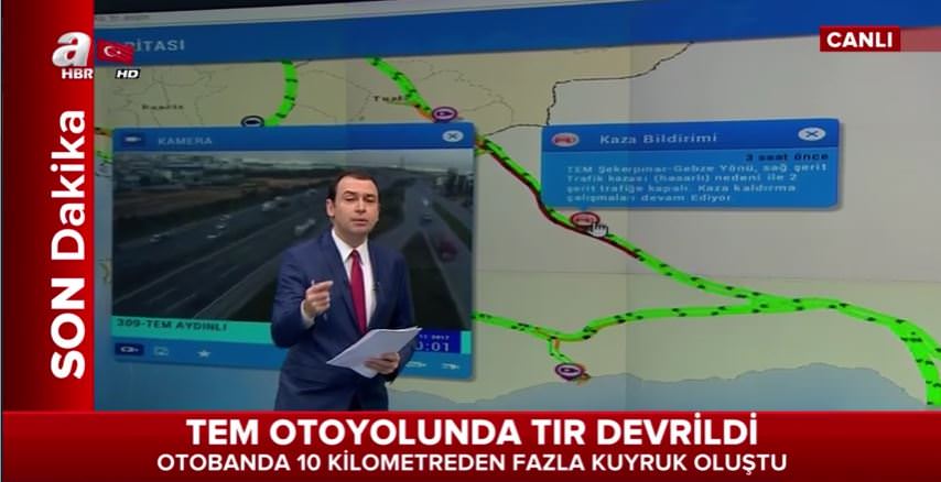İstanbul - Ankara yolu trafiğe kapandı