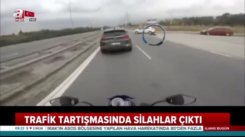 Trafik tartışmasında silahlar çıktı