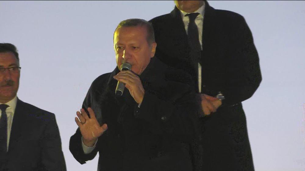 Cumhurbaşkanı Erdoğan, Iğdır’da vatandaşlara hitap etti
