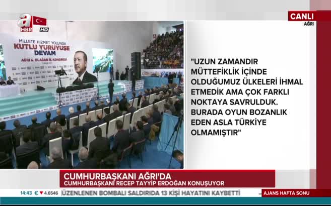 Cumhurbaşkanı Erdoğan: Bu oyuna bizi getiremeyeceksiniz