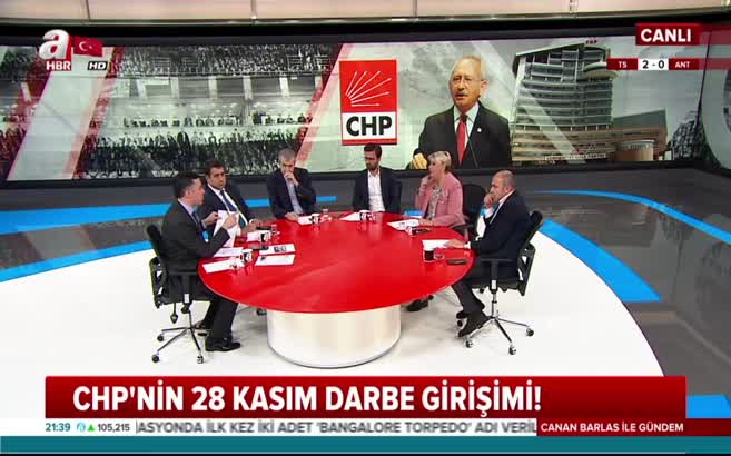 CHP'nin 28 Kasım darbe girişimi