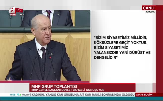 MHP lideri Bahçeli: Kaos ve kriz tacirlerine af yoktur