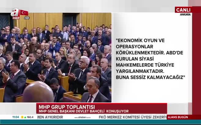 MHP lideri Bahçeli: Pervasız belgeleri, pervasızca sallayanlar namerttir