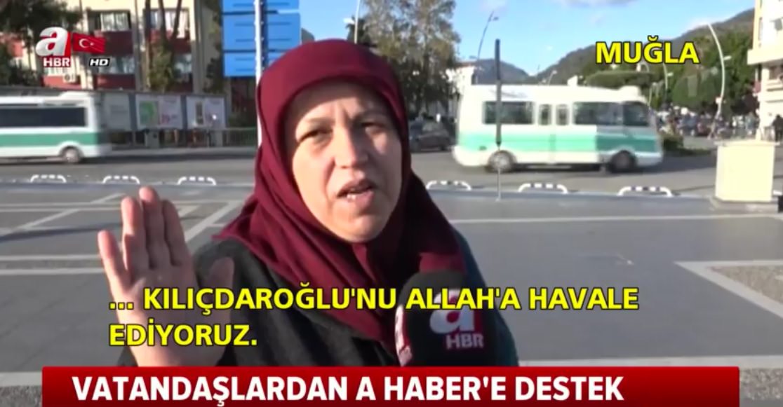 Vatandaşlardan A Haber'e destek