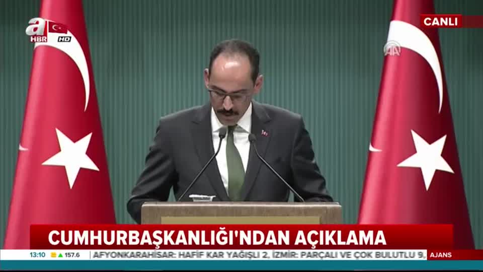 Cumhurbaşkanlığı’ndan Kudüs açıklaması