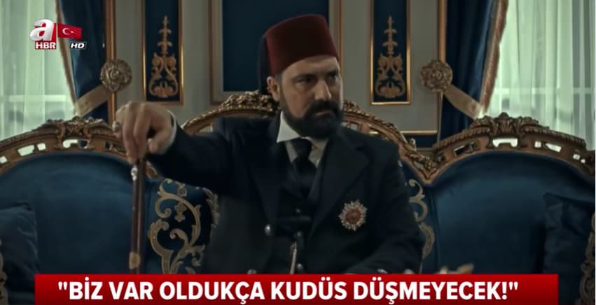 Payitaht Abdülhamid'in Kudüs sahnesi paylaşım rekoru kırdı