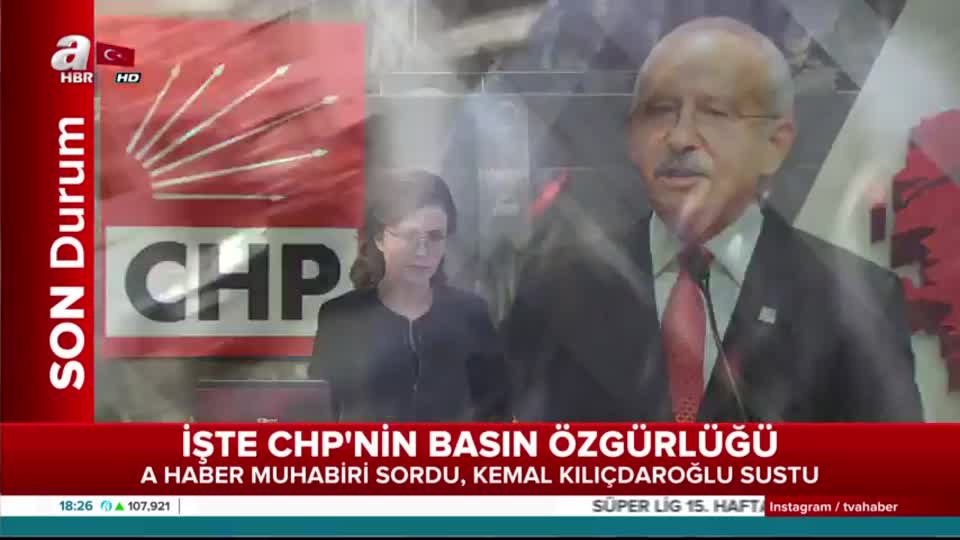 A Haber muhabiri sordu Kılıçdaroğlu kaçtı