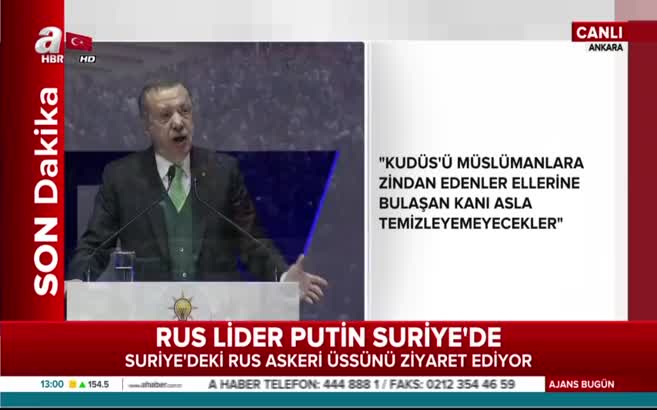 Cumhurbaşkanı Erdoğan'dan Trump'a: Sen çalarsın, sen oynarsın