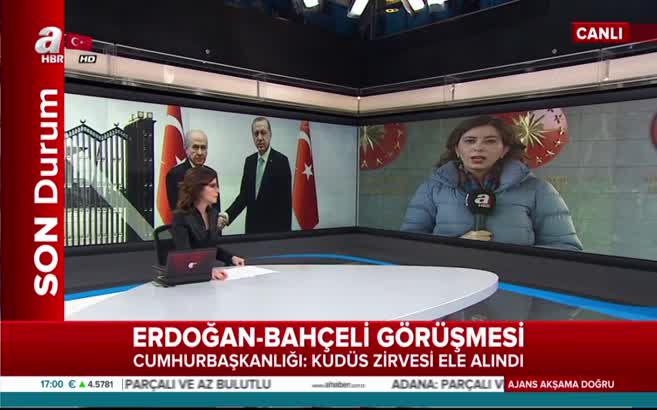 Bahçeli'den Cumhurbaşkanı Erdoğan'a Kudüs tebriği
