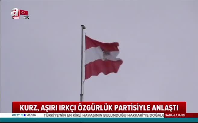 Avusturya’da koalisyon hükümeti! Kurz, aşırı ırkçı özgürlük partisiyle anlaştı