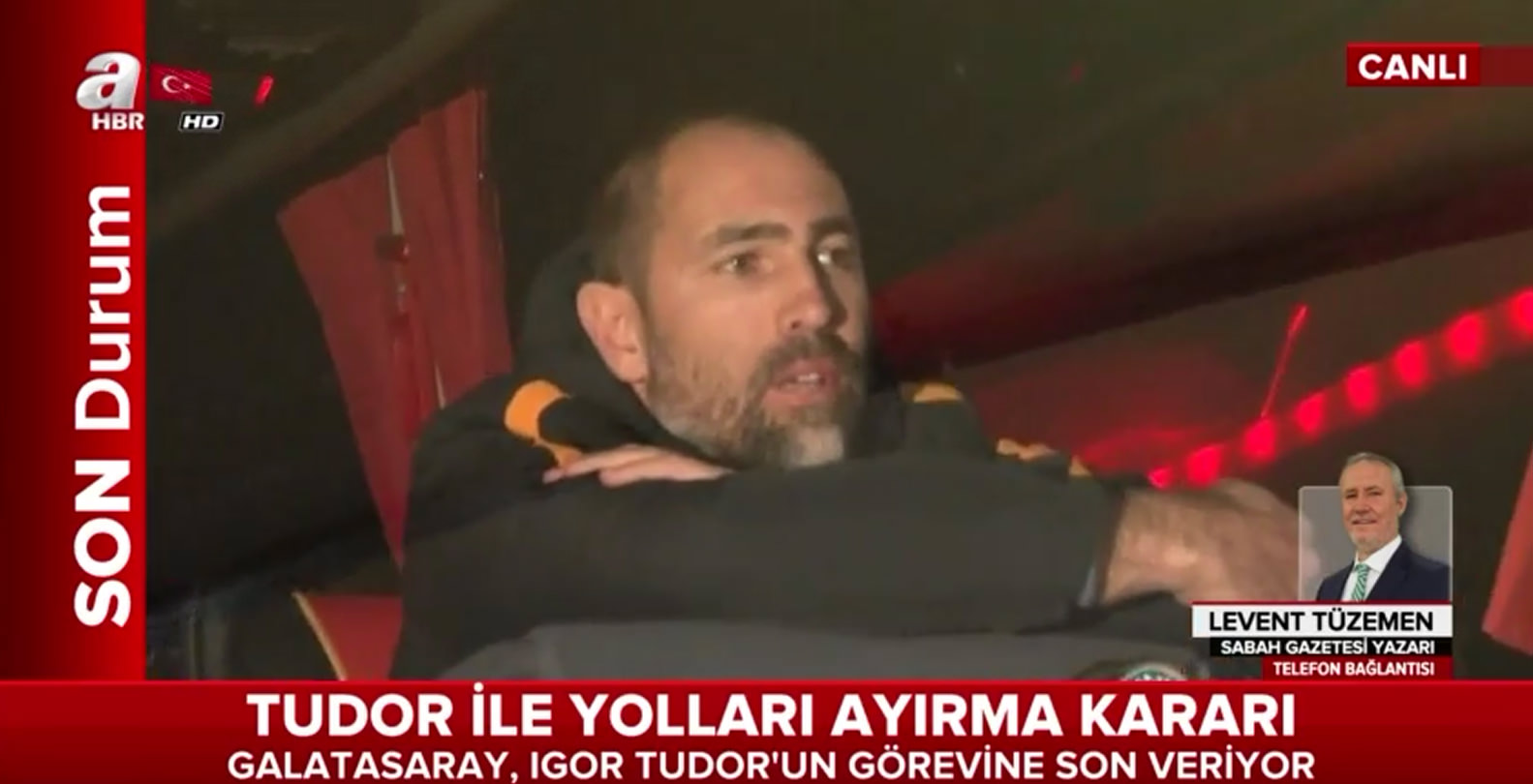 Galatasaray, Igor Tudor ile yollarını ayırdı! Haberi Levent Tüzemen yorumladı