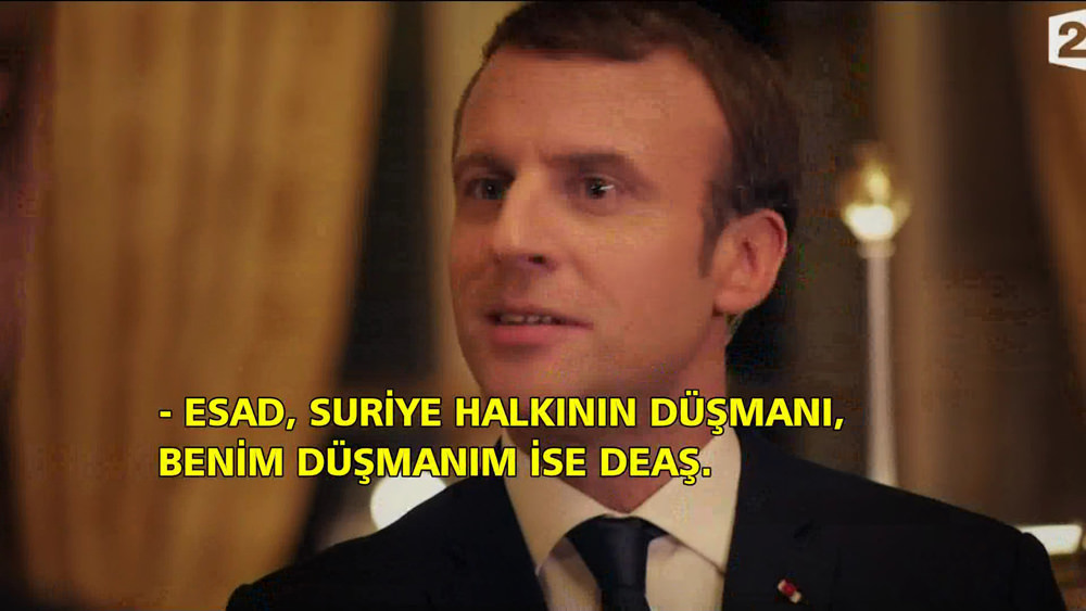 Fransa Cumhurbaşkanı Emmanuel Macron: Esad hesap verecek!