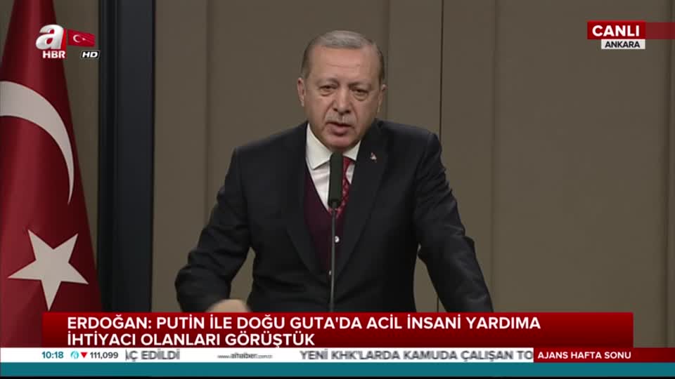 Cumhurbaşkanı Erdoğan'dan KHK açıklaması