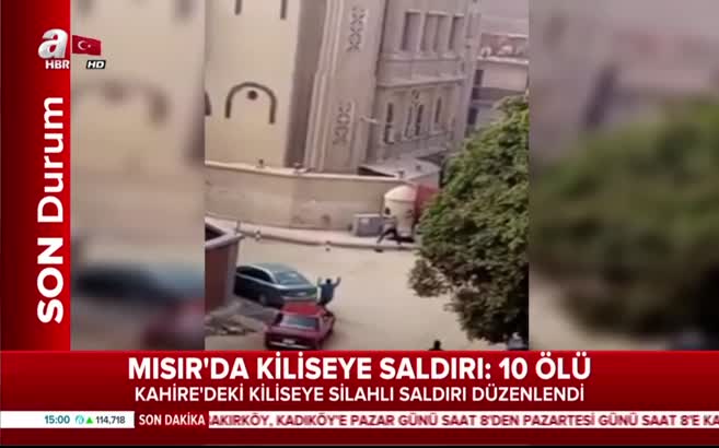 Kiliseye saldırı en az 10 ölü