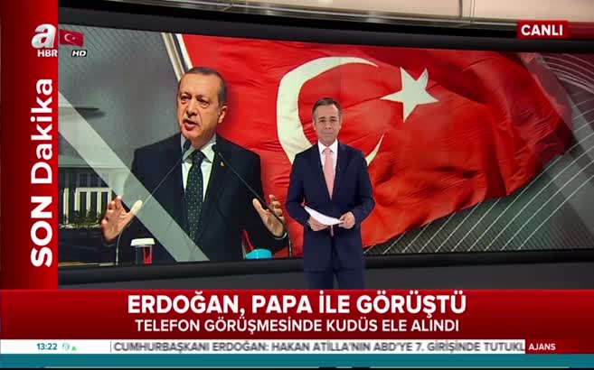 Cumhurbaşkanı Erdoğan, Papa ile görüştü