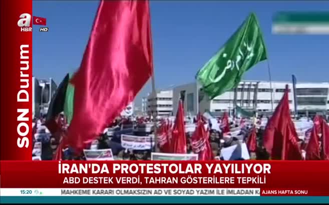 Trump İran'daki gösterilere destek verdi