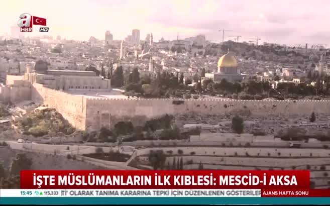 İşte Müslümanların ilk kıblesi: Mescid-i Aksa