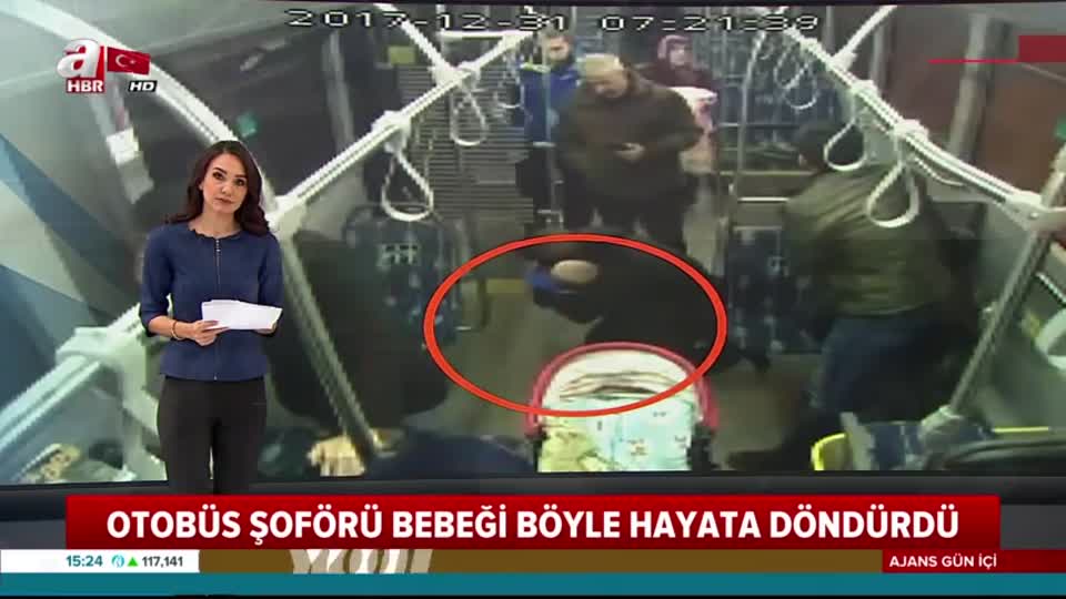 Kahraman şoför hayat kurtardı