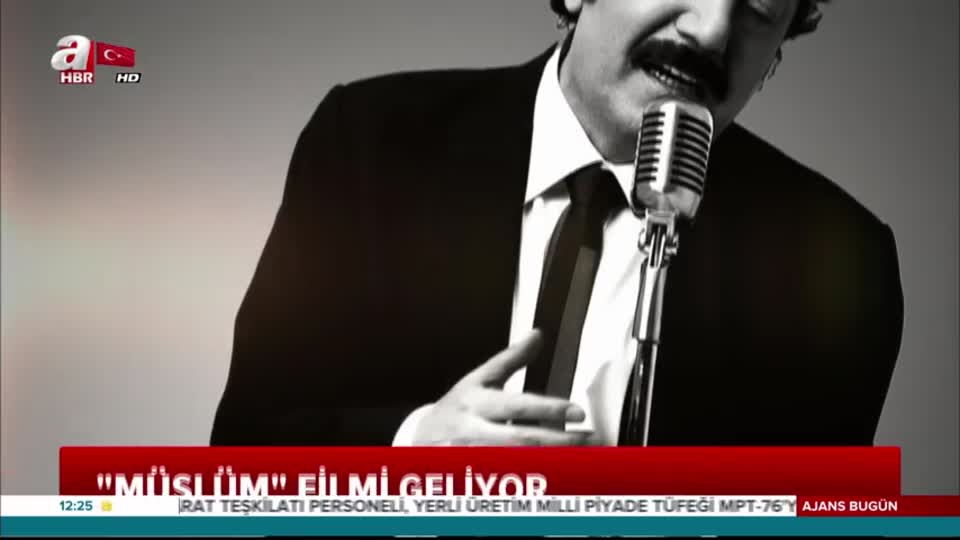 Müslüm Gürses’in hayatı beyazperdeye aktarılıyor