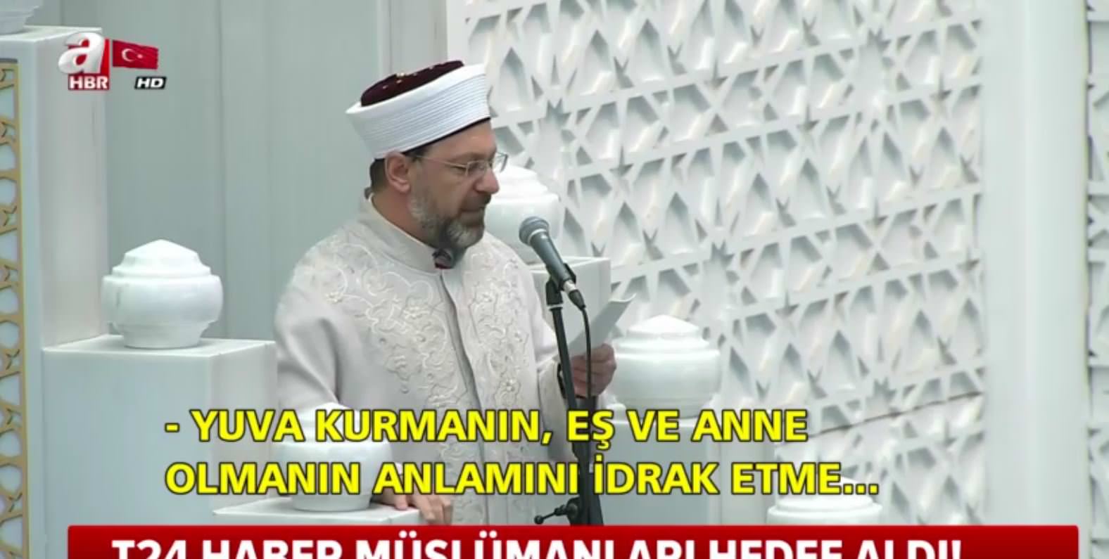 ’T24’ Müslümanları hedef aldı