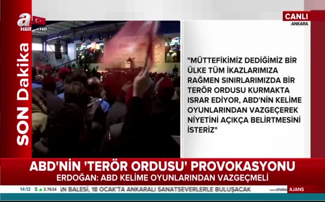 Cumhurbaşkanı Erdoğan'dan Afrin ve Münbiç harekatıyla ilgili flaş açıklama