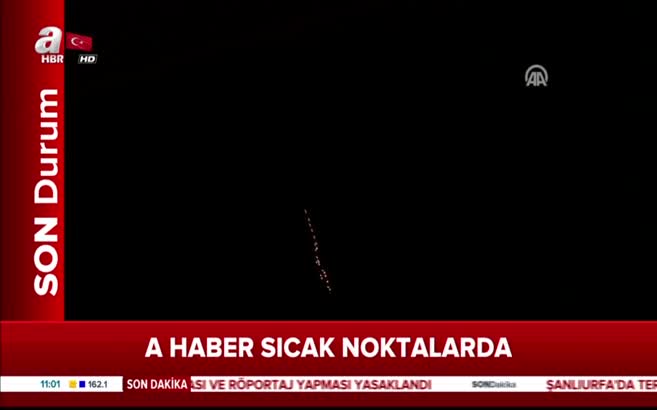 ATAK Afrin'deki YPG mevzilerini vurdu