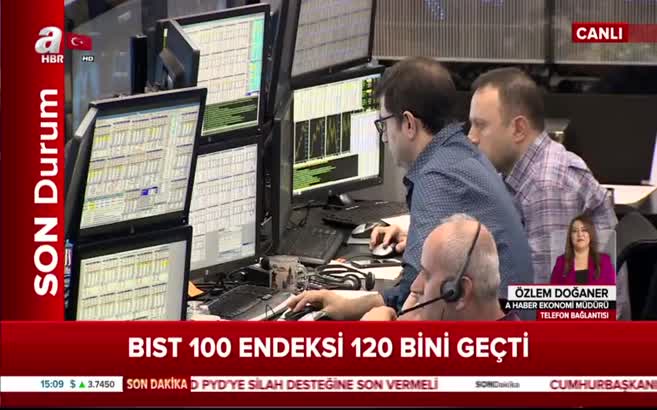 Borsada tüm zamanların rekoru kırıldı