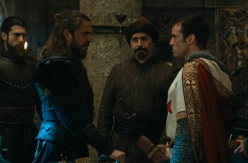 Ertuğrul Bey’den Bizans elçisine tokat gibi yanıt!