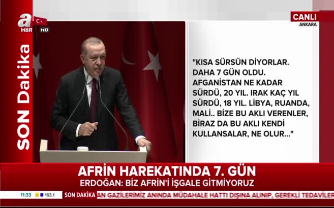 Erdoğan'dan Trump ve Münbiç açıklaması...
