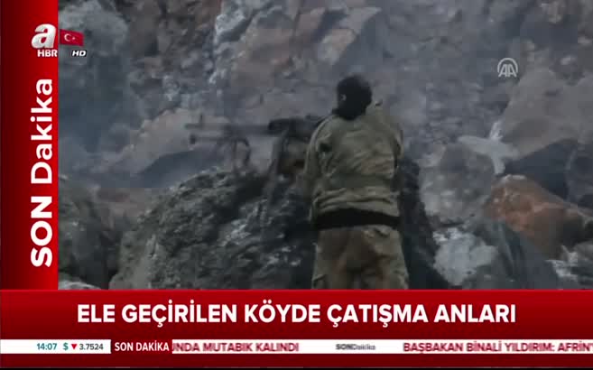 TSK ve ÖSO'nun operasyon anı kameralara yansıdı