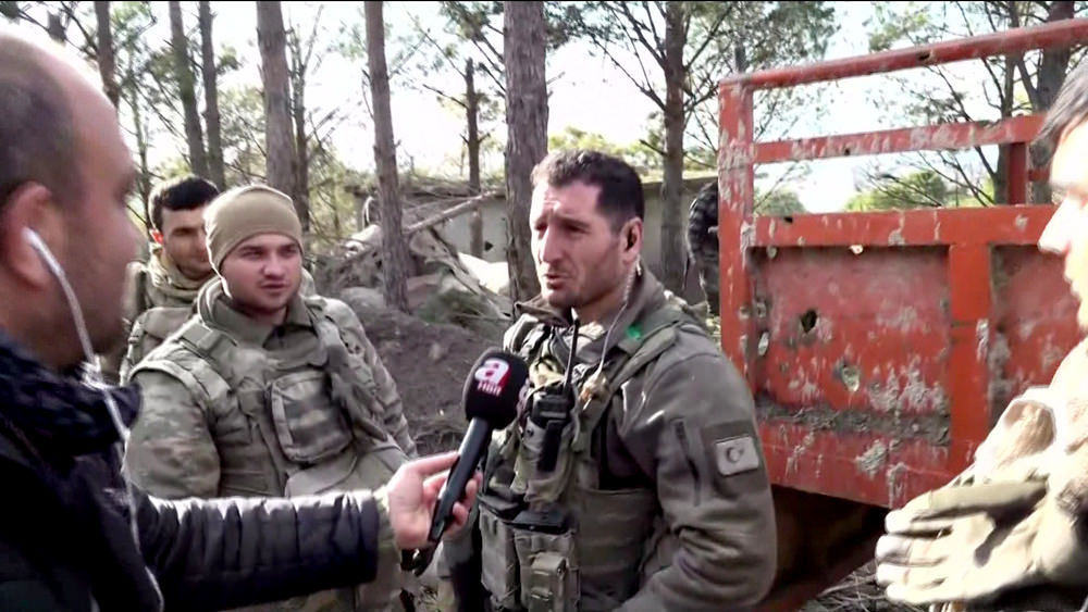 Afrin’deki Mehmetçiklerimizden PYD’li hainlere mesaj!