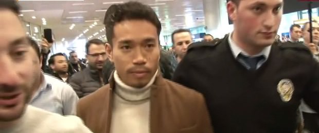 Galatasaray'ın yeni transferi Yuto Nagatomo İstanbul'a geldi