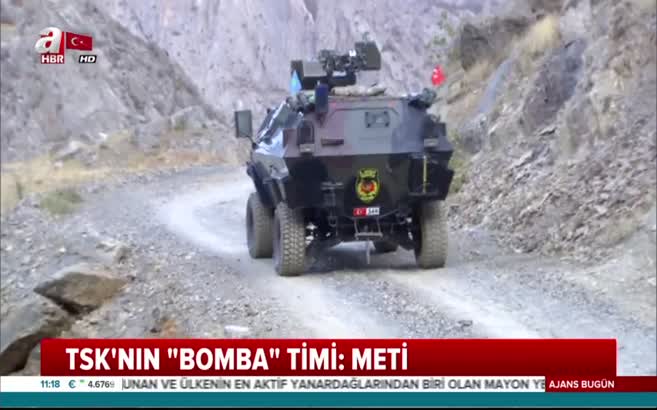 METİ timleri ölüm tuzaklarını imha ediyor