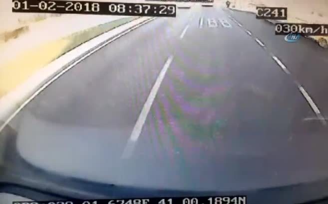 Üsküdar'daki feci kazanın görüntüleri ortaya çıktı