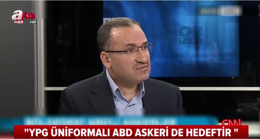Bekir Bozdağ: YPG üniformalı ABD askeri de olsa hedeftir