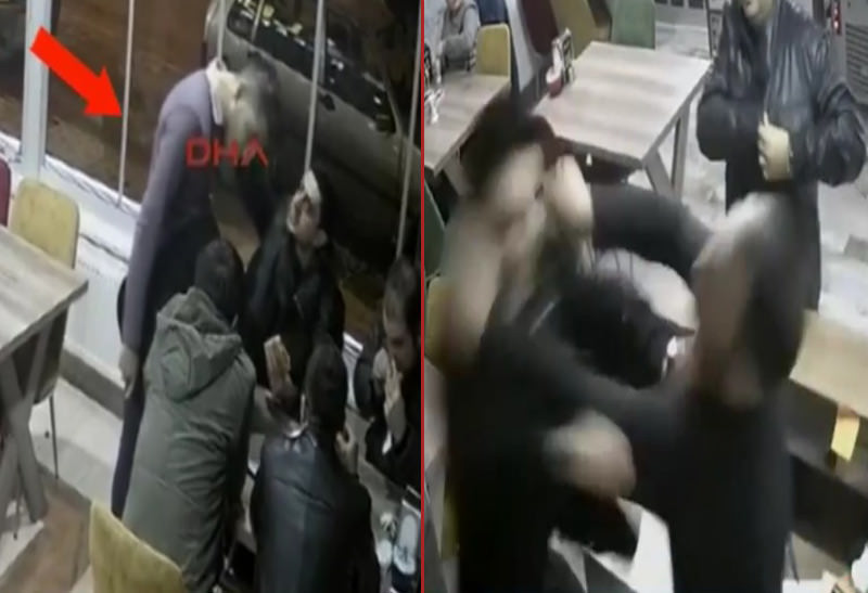 4 polis, kokoreççiyi birbirine kattı