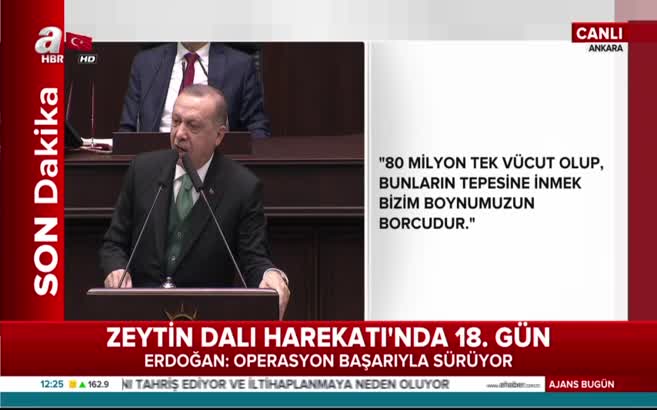 Cumhurbaşkanı Erdoğan: Sonunda uyuyan devi uyandırdılar