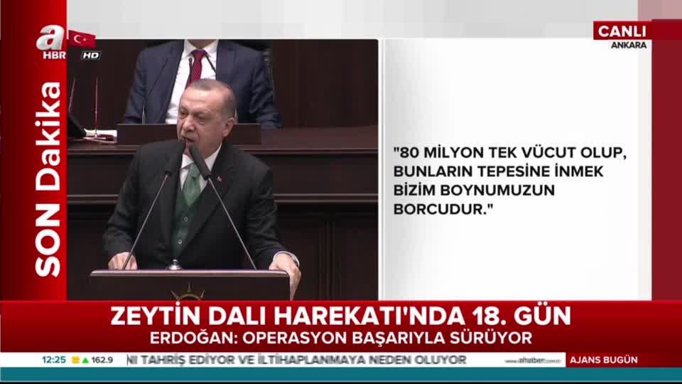 Cumhurbaşkanı Erdoğan: Sonunda uyuyan devi uyandırdılar