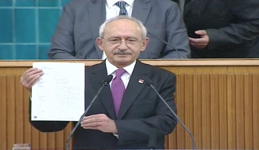 CHP lideri Kılıçdaroğlu "YPG terör örgütü" diyememişti!