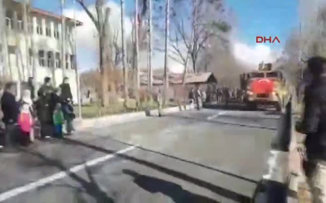 Afrin şehidi 9 asker, Tatvan'dan uğurlanmıştı