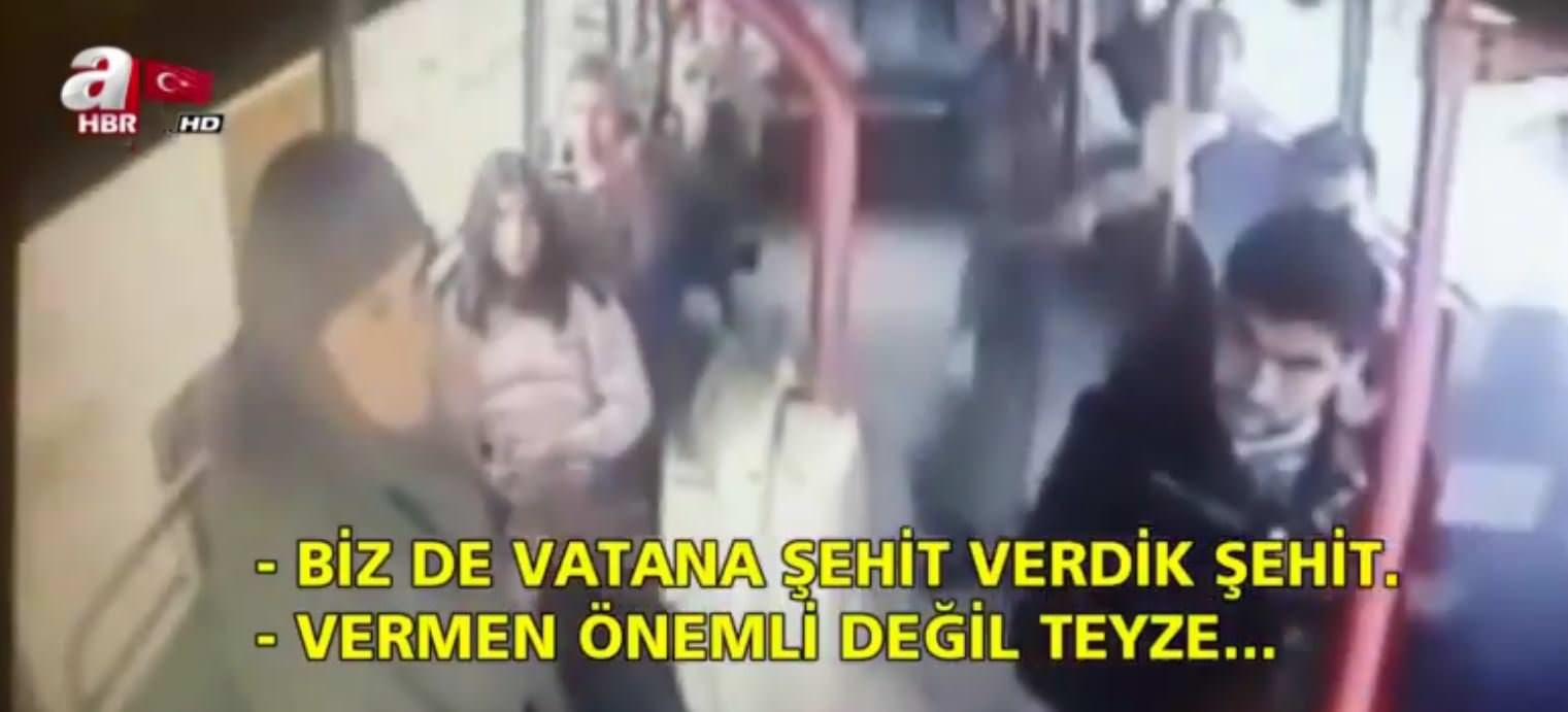 Şehit annesine hakaret eden otobüs şoförü gözaltında