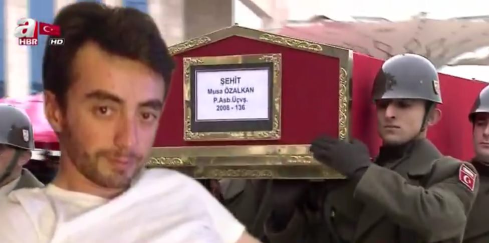 Afrin şehidine büyük saygısızlık!