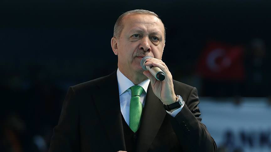 Cumhurbaşkanı Erdoğan: İstikbalimizi tehdit edeni ezer geçeriz